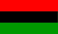 Afro Amerikaner  Flagge 90*150 cm