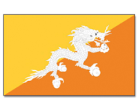 Bhutan  Flagge 90*150 cm