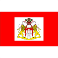 Hamburg Senat Flagge 90*150 cm