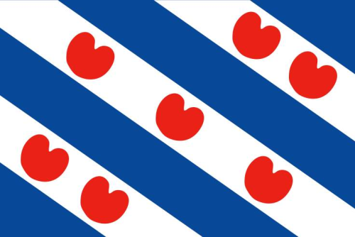 Friesland Flagge 90*150 cm