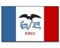 Iowa  Flagge 90*150 cm