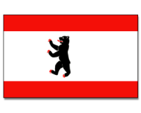 Berlin Hohlsaumflagge 60 * 90 cm