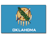 Outdoor-Hissflagge Oklahoma 90*150 cm
