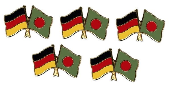 Deutschland - Bangladesch  Freundschaftspin ca. 22 mm