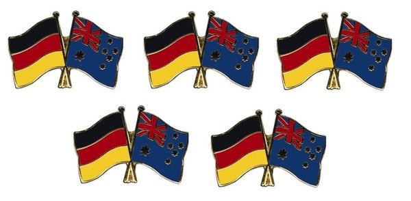 Deutschland - Australien  Freundschaftspin ca. 22 mm