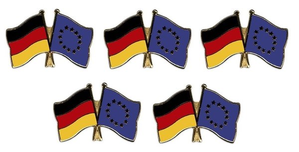 Deutschland - Europa  Freundschaftspin ca. 22 mm