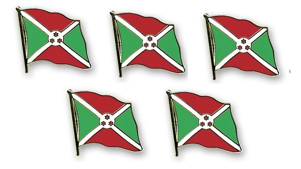 Burundi  Flaggenpin ca. 20 mm