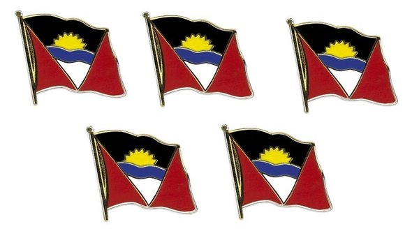 Antigua und Barbuda   Flaggenpin ca. 20 mm