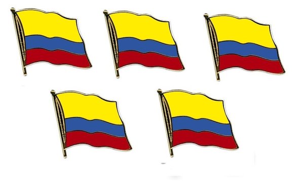Kolumbien  Flaggenpin ca. 20 mm