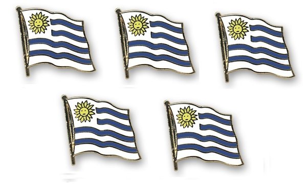 Uruguay  Flaggenpin ca. 20 mm