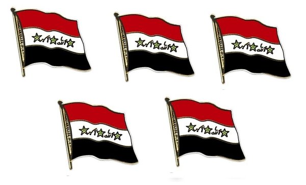 Irak  Flaggenpin ca. 20 mm