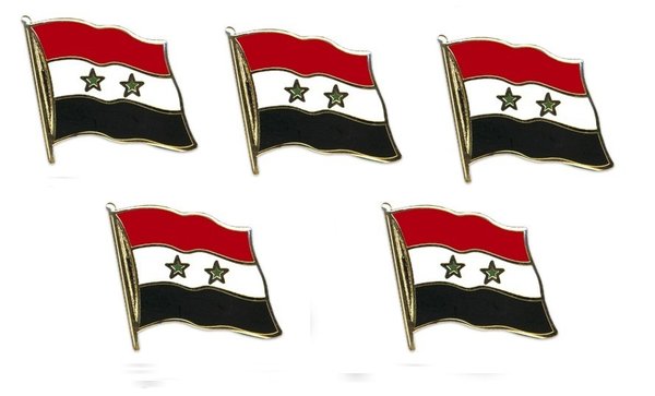 Syrien Flaggenpin ca. 20 mm
