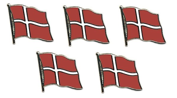 Dänemark  Flaggenpin ca. 20 mm