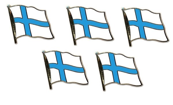 Finnland  Flaggenpin ca. 20 mm