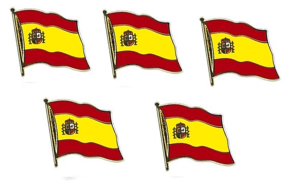 Spanien   Flaggenpin ca. 20 mm