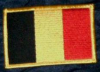Belgien Flaggenaufnäher