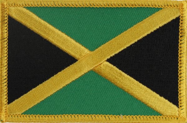 Jamaika Flaggenaufnäher