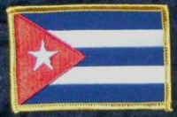 Kuba Flaggenaufnäher