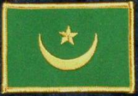 Mauretanien Flaggenaufnäher