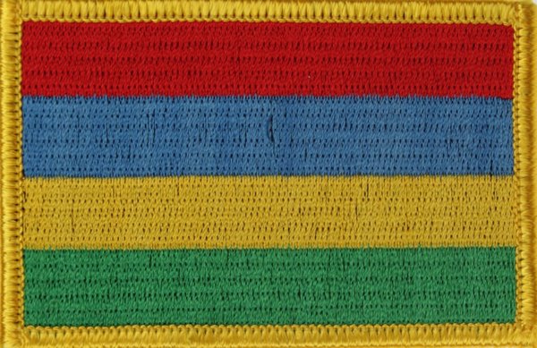 Mauritius  Flaggenaufnäher