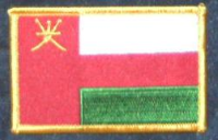 Oman Flaggenaufnäher