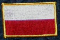 Polen Flaggenaufnäher
