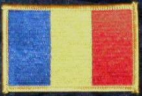 Rumänien Flaggenaufnäher