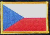 Tschechische Republik Flaggenaufnäher