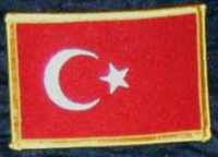 Türkei  Flaggenaufnäher