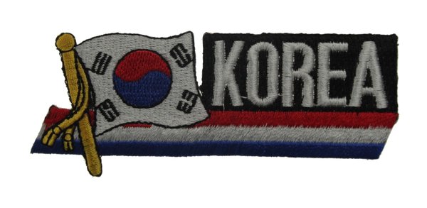 Südkorea Sidekick-Aufnäher