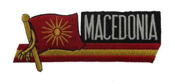 Mazedonien Sidekick-Aufnäher