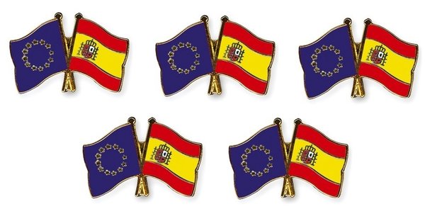 Freundschaftspin Europa - Spanien