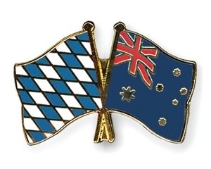 Freundschaftspin Bayern - Australien