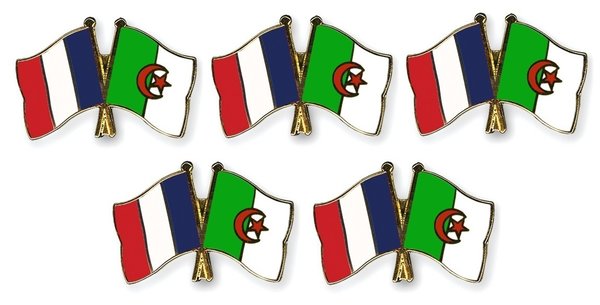 Frankreich - Algerien Freundschaftspin
