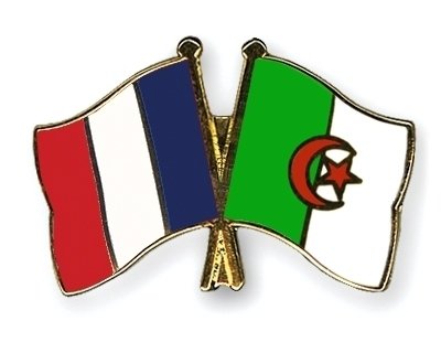Frankreich - Algerien Freundschaftspin