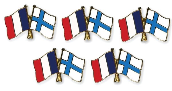 Frankreich - Finnland Freundschaftspin