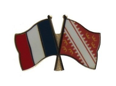 Frankreich - Elsass Freundschaftspin