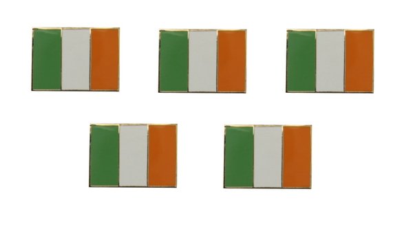 Irland Flaggenpin eckig