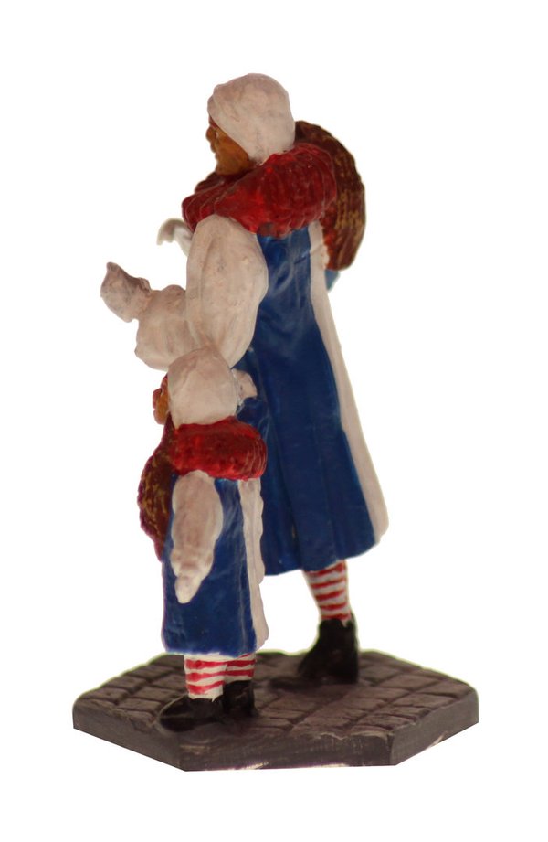 Villinger Glonki mit Kind handbemalt 54 mm Zinnfigur