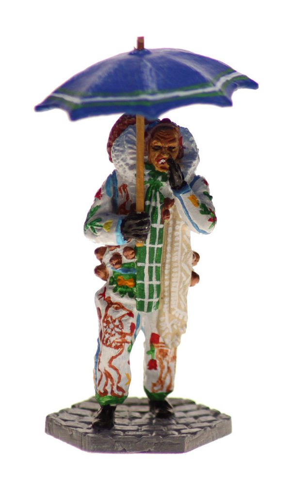 Surhebel mit Schirm offen Villinger Zinnfigur