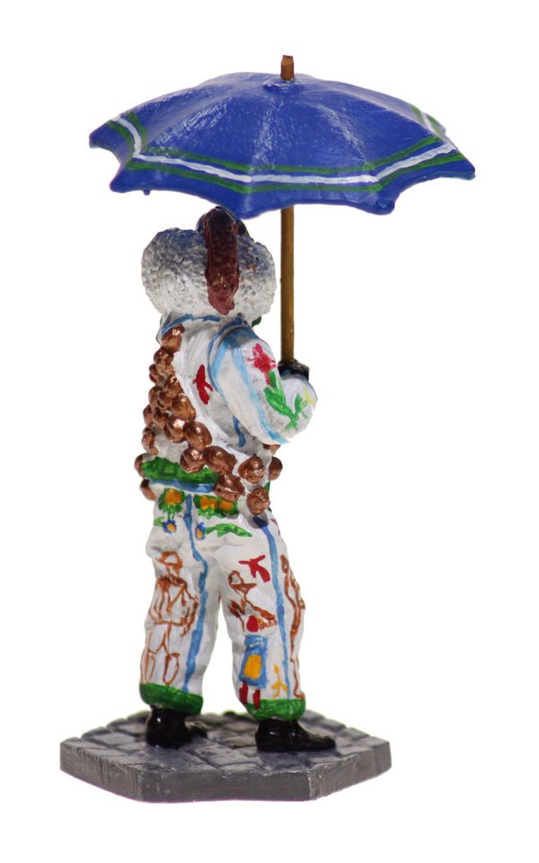 Surhebel mit Schirm offen Villinger Zinnfigur