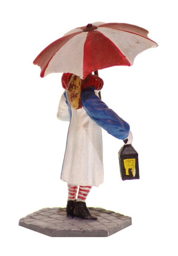Villinger Glonki mit Laterne und Schirm handbemalt 54 mm Zinnfigur