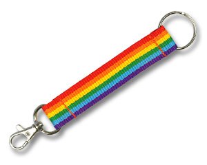 Schlüsselband Rainbow Strap (kurz)