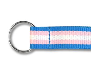 Schlüsselband Transsexuell Rainbow Strap (kurz)